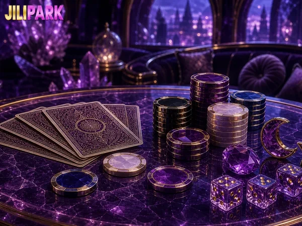 JILIPARK lucky wheel games spin and reward panel